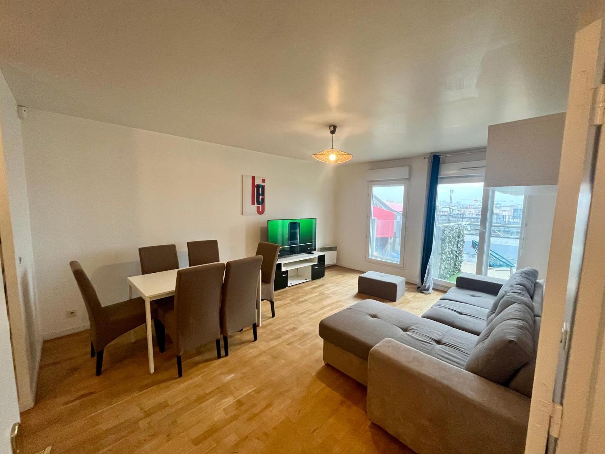 Vue Tour Eiffel - Metro - Wifi - Parking - Terrasse - Dream Host Apartment *