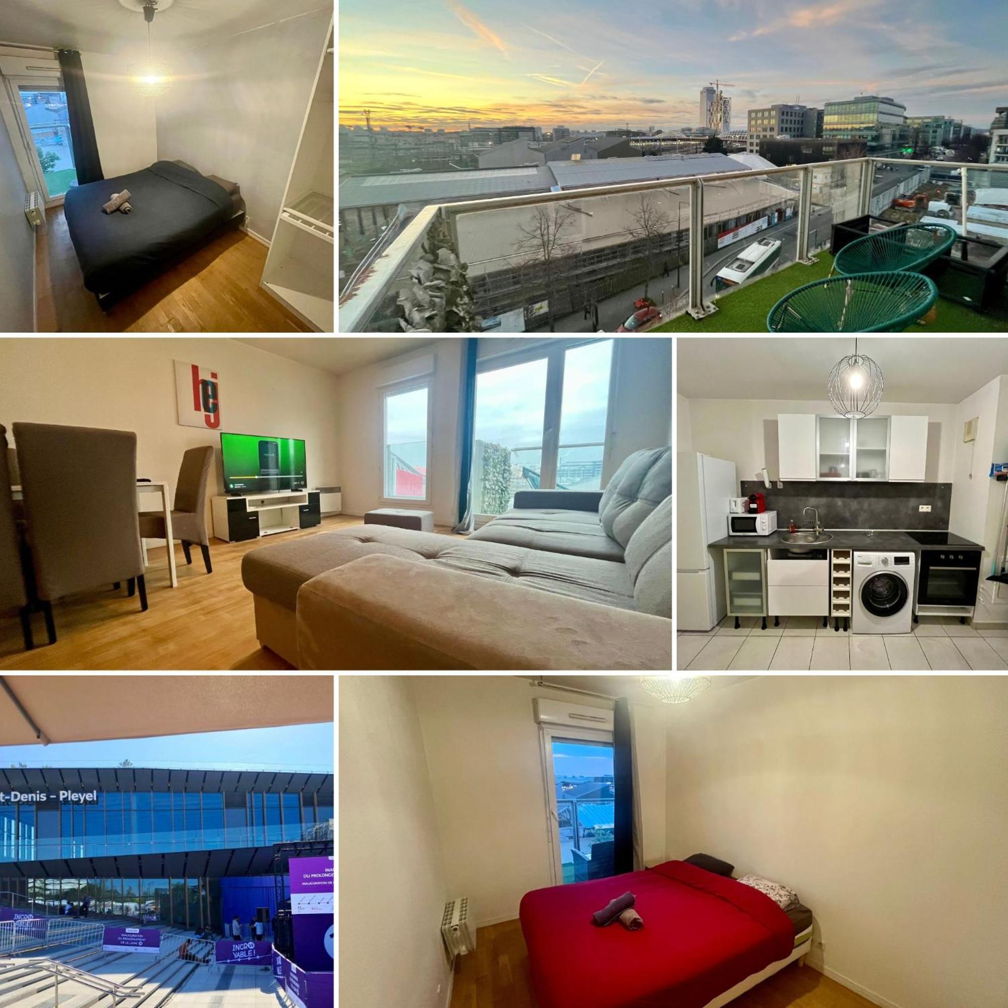 Vue Tour Eiffel - Metro - Wifi - Parking - Terrasse - Dream Host Apartment *